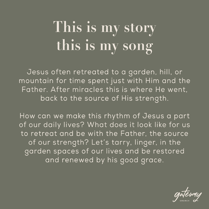 This is my story, this is my song Gateway Christian Centre